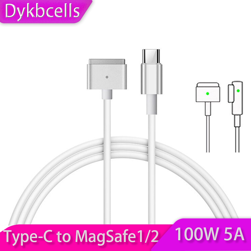 Dykbcells 100W 5A USB-C -C-ڱ 1 / 2  ̺..